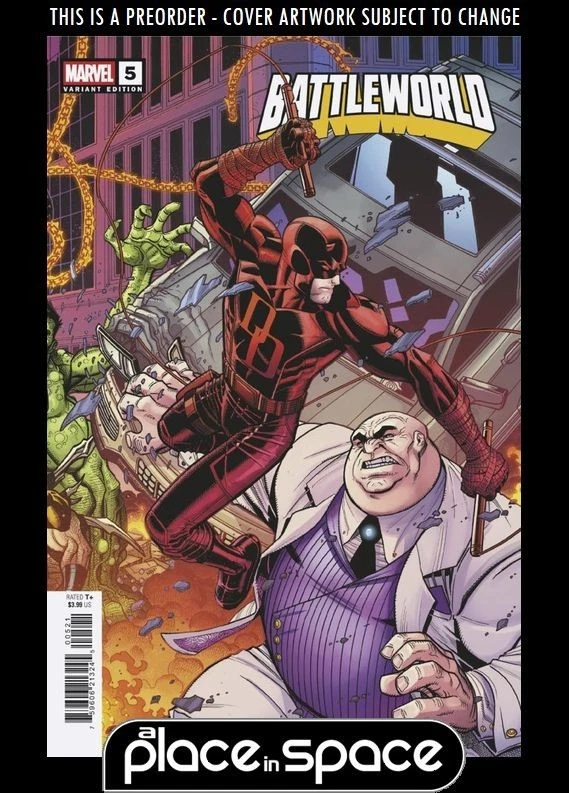 (WK02) BATTLEWORLD #5B NICK BRADSHAW 5-PART CONNECTING - PREORDER JAN 14TH