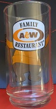 A&W Vintage Family Restaurant Glass Bear Hugg...
