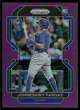 2022 Panini Prizm Prizms Purple #144 Johneshwy Fargas T2 - BB