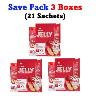 3 X WINK WHITE W Fiber Jelly Apple Cider Dietary Supplement Weight Control