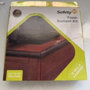 Safety 1st Adhesive Foam Brown Edge Roll Foam Corners Bumper Kit Safety 1st 1376
