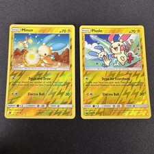 Plusle 53/168 & Minun 54/168 - Reverse Holo - Celestial Storm - LP - Pokemon