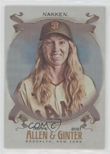 2021 Topps Allen & Ginter's Hot Box Silver Portrait Alyssa Nakken #285 05ti