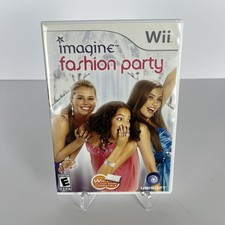 Imagine: Fashion Party (Nintendo Wii, 2009) Complete CIB