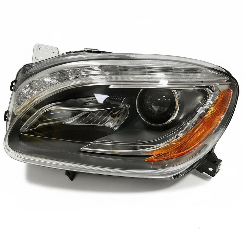 Faro de xenón lateral del conductor para Benz Clase M ML250/ML350 2012-2015 A1668207659 Foto 3 de 4