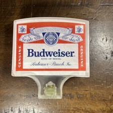 Budweiser King of Beers Acrylic Tap Handle Pull BUD Knob Draft Draught