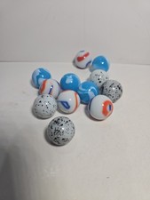 Lot 12 Marbles. Variety of Types, colors and pattern