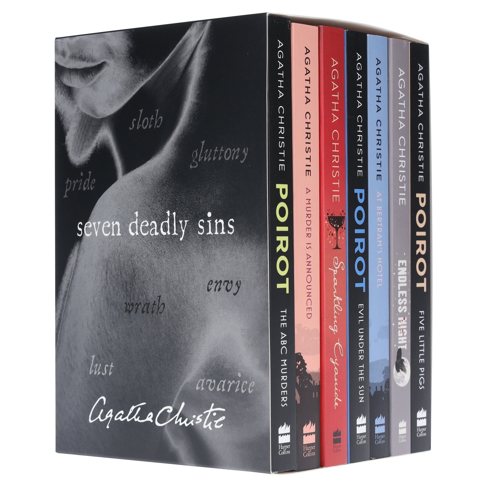 Seven Deadly Sins by Agatha Christie: 7 Books - Fiction - Paperback