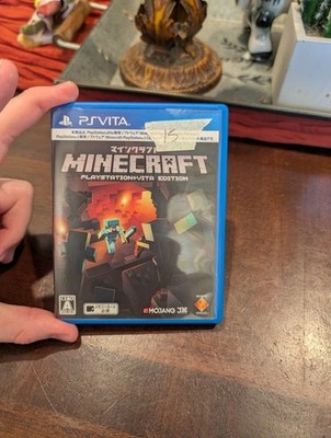 Minecraft PlayStation Vita Edition PS Vita NTSC-J Japan Import CIB