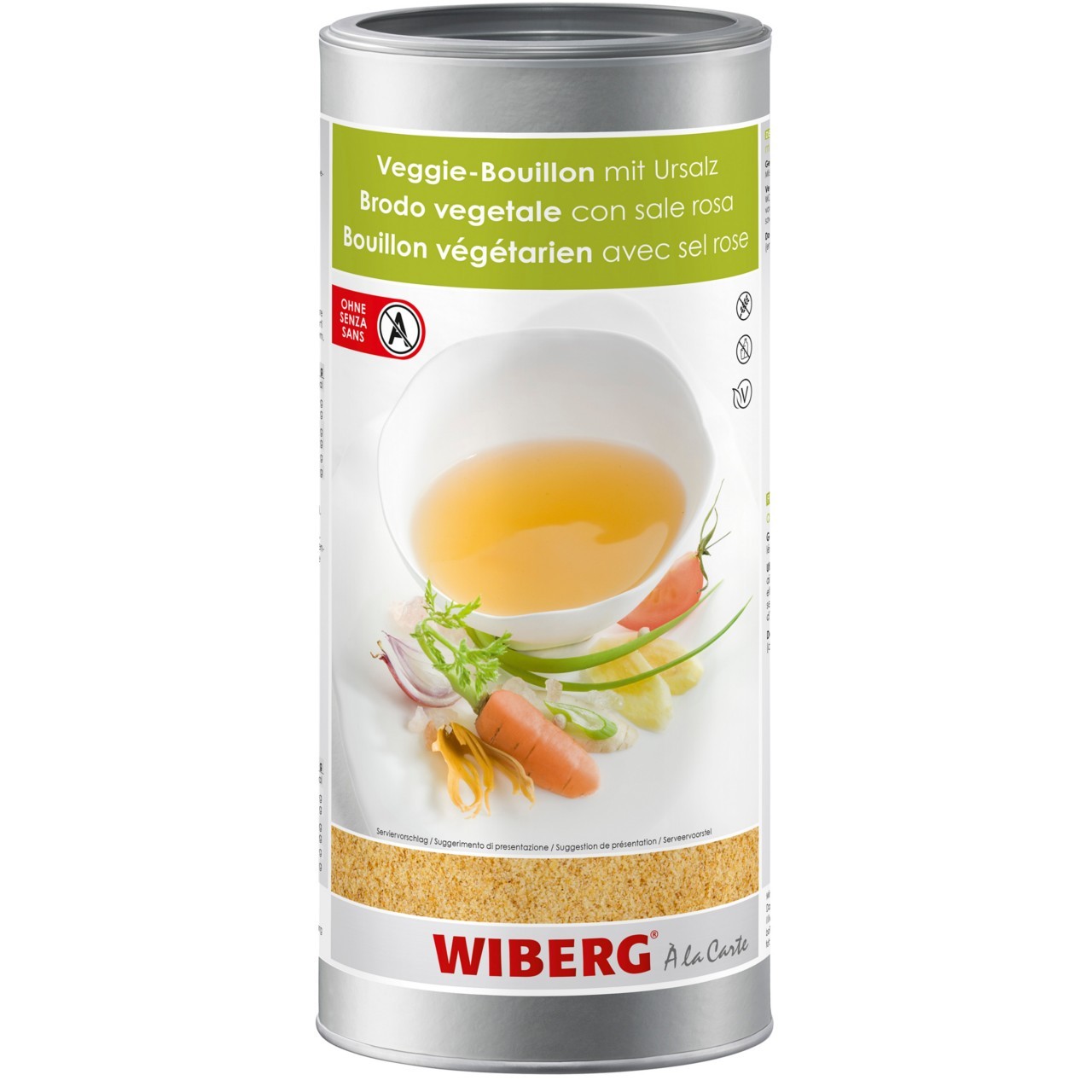 Caldo vegetal con sal original - WIBERG (0,50 EUR/l)