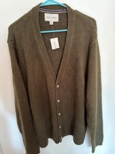 Sun Stone Cardigan New fFrontier Coyote Sweater NWT Brown Men’s Large