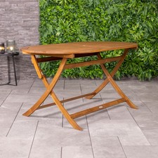 Charles Bentley FSC® 100% Wooden Furniture Oval Table
