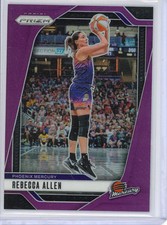 2024 Panini Prizm WNBA Rebecca Allen Purple Prizm #d/149!! Phoenix Mercury!!