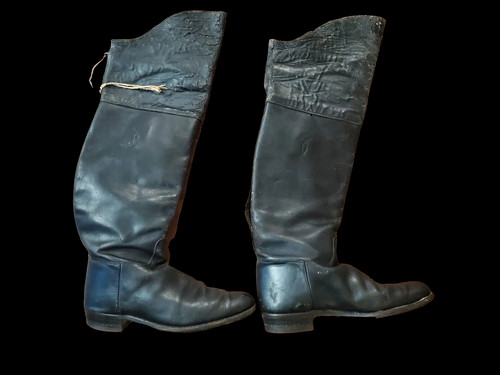 MGM 1940s Studio Costume swashbuckler riding boots Mens 11 For display only READ