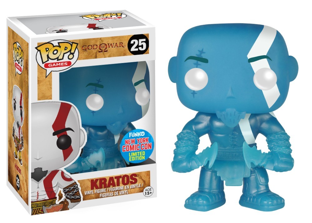 Funko Pop! Vinyl: God of War - Kratos - (Blue , White) - New