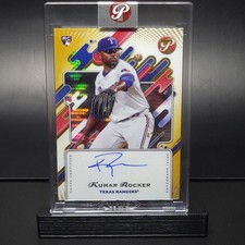 2025 Topps Pristine Encased Gold Auto RC Kumar Rocker /50