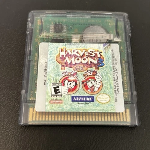 Harvest Moon 3 GBC (Nintendo Game Boy Color, 2001) Tested Working Cleaned