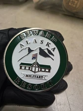 Alaska Military Seward Resort Challenge Coin Rare!