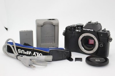 MINT Olympus OM-D E-M10 Mark III Body Black Mirrorless Camera Body Z4361