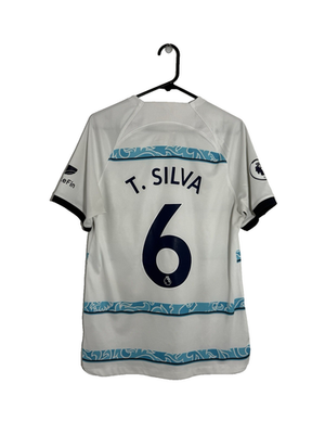 Chelsea T. Silva #6 2022/23 Medium Away Shirt Very Good Condition