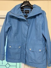 Image of Regatta Blue Jacket Size 16 With Hidden Hood