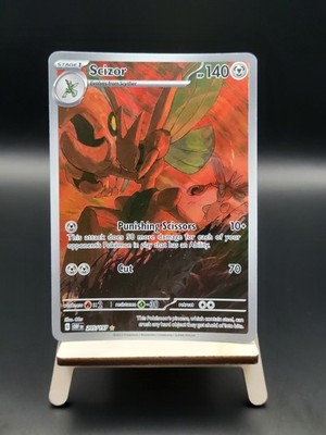 Scizor (Illustration Rare) - 205/197 - #205 - Scarlet & Violet: Obsidian Flames