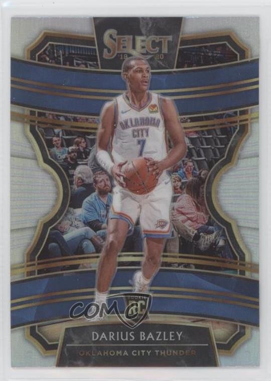 2019-20 Panini Select Concourse Silver Prizm Darius Bazley #80 17ec