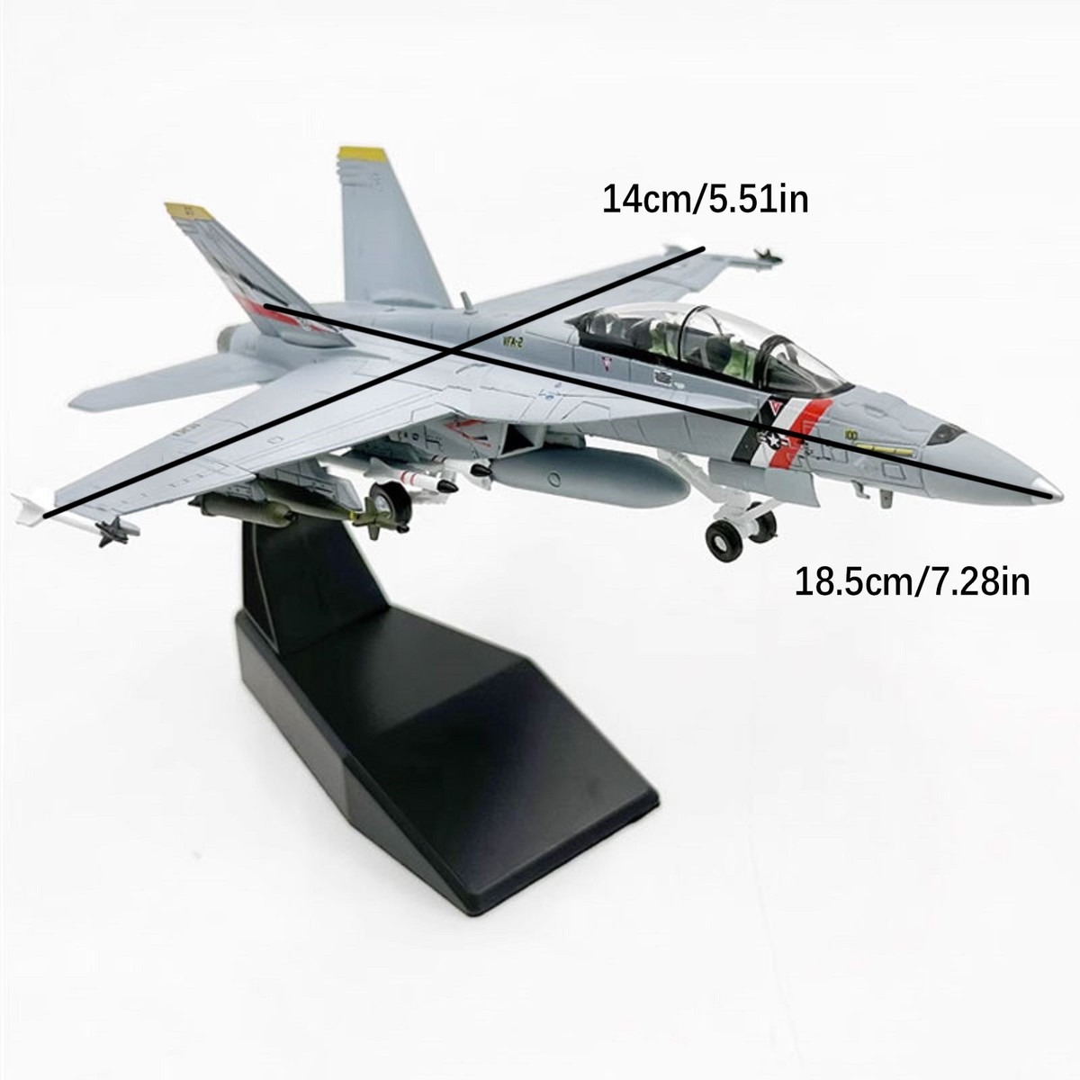 航空機・ヘリコプター bbi 1/18 F/A-18 HORNET 1/100 F/A-18 F18 Super Hornet Bounty Hunters Fighter Jet Alloy