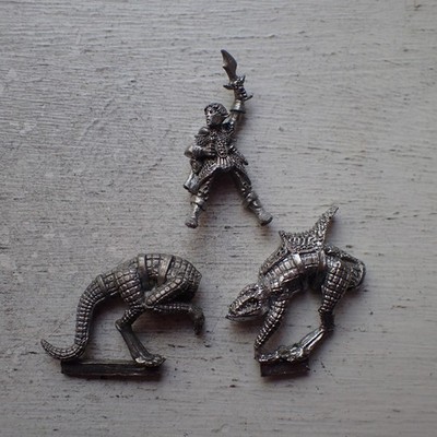 Citadel Warhammer 80er C21 Dunkelelfen Zolzola auf Cold One