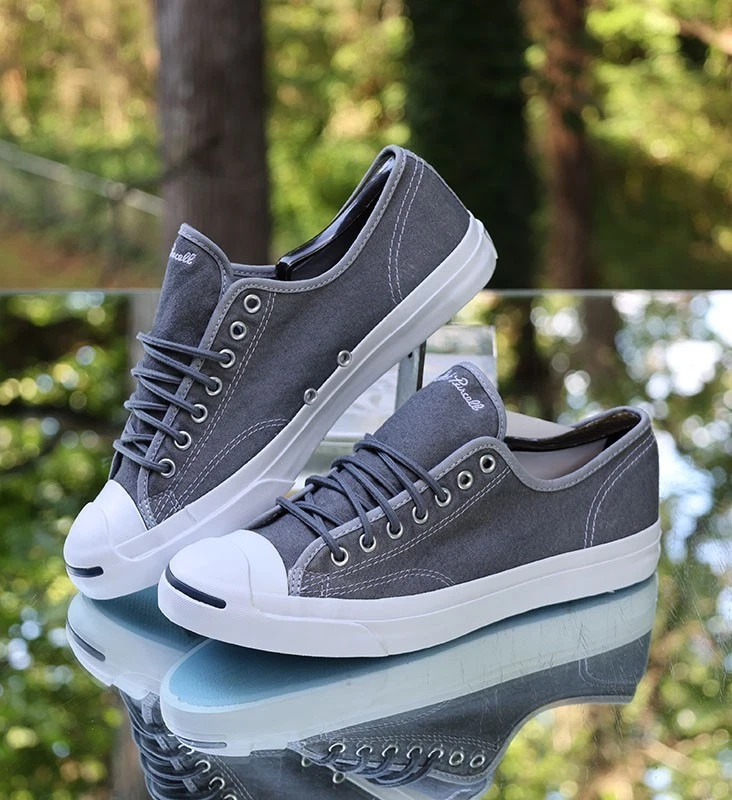 Converse Jack Purcell Jack Low Thunder Grey 2015 Herren Größe 9 Custom 149928C
