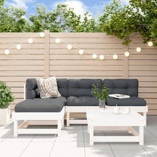 Garten Lounge Set Sitzgruppe Sofagarnitur Terrasse Gartenmöbel 5-tlg. vidaXL