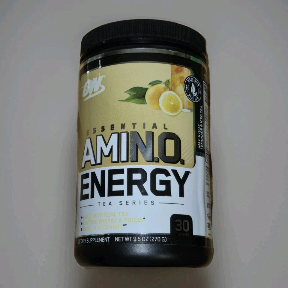 Té helado de media y media limonada Amino Energy 2018 descontinuado - NO PARA CONSUMO Foto 3 de 4