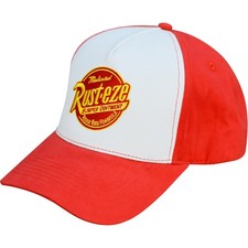 Disney Pixar Cars Baseball Cap, Cotton Adjustable Adult Hat, Red, One Size