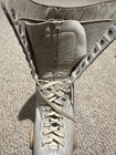 Vintage Women's Leather Roller Skates Size 6 Chicago Brand. Wood Wheels. — photo 9