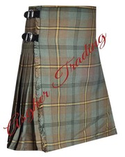 Johnstone Weathered Tartan 8 Yard Kilt Men's Traditional kilt Custom Size kilts