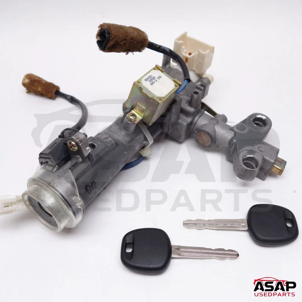 🍎 INTERRUPTOR DE ENCENDIDO CILINDRO DE BLOQUEO + 2 LLAVES NUEVAS TOYOTA AVALON 2000-2004 45020-41-3 Foto 3 de 4