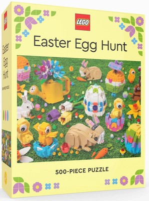 Easter Egg Hunt LEGO 500 Piece Jigsaw Puzzle Chronicle New