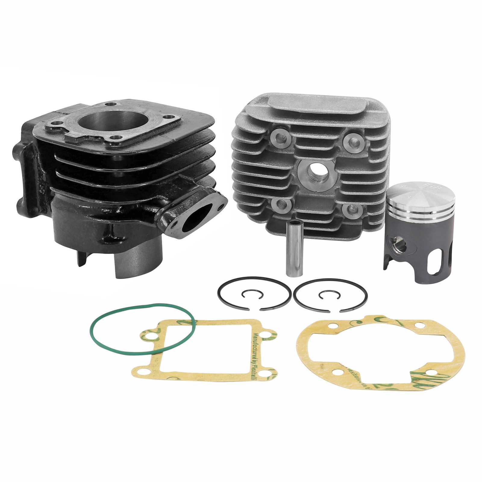 Cylindre moteur 50cc en fonte pour MBK Booster et Yamaha BWS