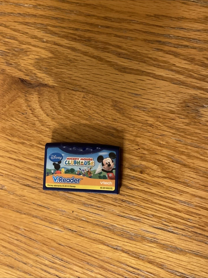 VTech V.Reader Learning System Video Game Cartridges Lot of 4 Disney Tangle Ts3+ - Image 2 of 4