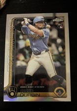 2025 Topps Chrome Update Series - Rookie Debut Caleb Durbin #USC112 Refractor...