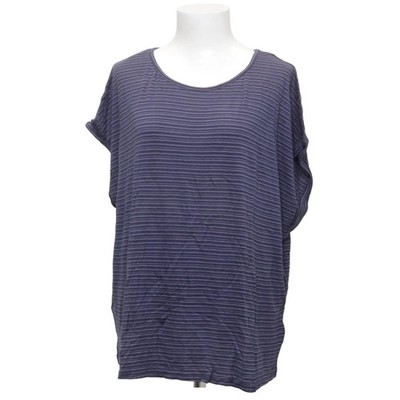 Flashlights, T-shirt, Größe: 48/50, Blau/Grau, Baumwolle/Viskose, Streifen #Jq3