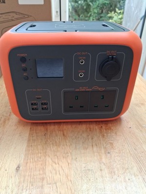 Poweroak Portable Power AC50S 500Wh Generator Sinus AC/DC Ausgang UK Stecker