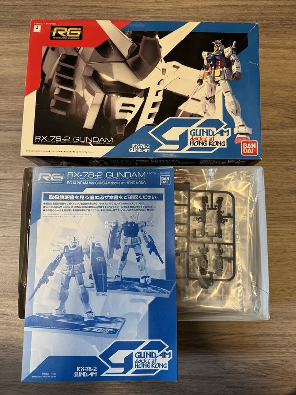 RG 1/144 RX-78-2 Gundam GUNDAM DOCKS Hong Kong Limited Bandai