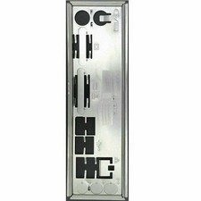 Backplate I/O Shield For ASRock H71M-DGS  FM2A75M-DGS R2.0  B75M-DGS R2.0 OEM