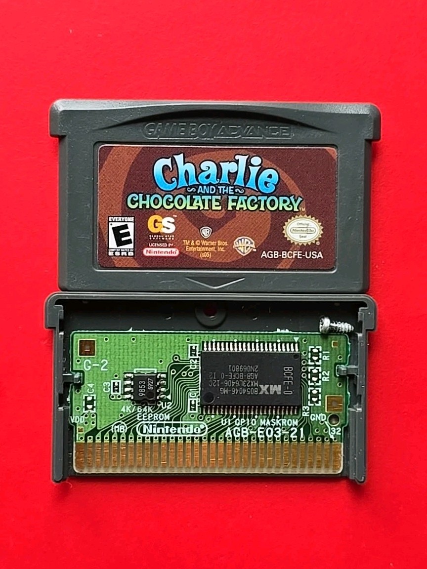 チャーリーとチョコレート工場　ゲームボーイアドバンス　GBA Charlie and the Chocolate Factory - (GBA) Game Boy Advance