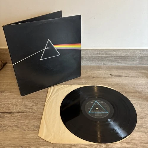 PINK FLOYD - DARK SIDE OF THE MOON 1973 UK VINYL LP SHVL 804 A8/B7 VGC/VGC+