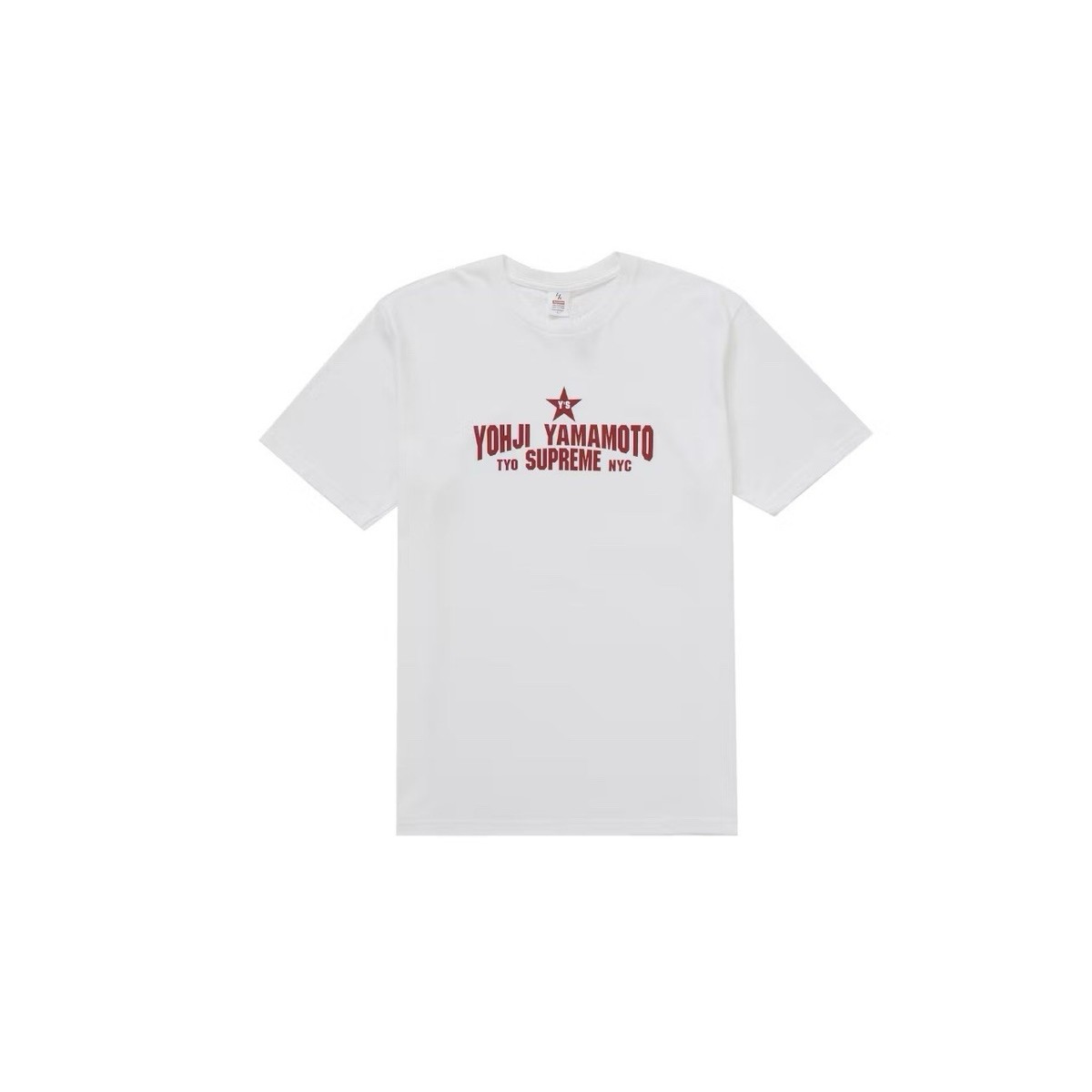 Supreme Y's by Yohji Yamamoto Star Tee White Size: L | eBay