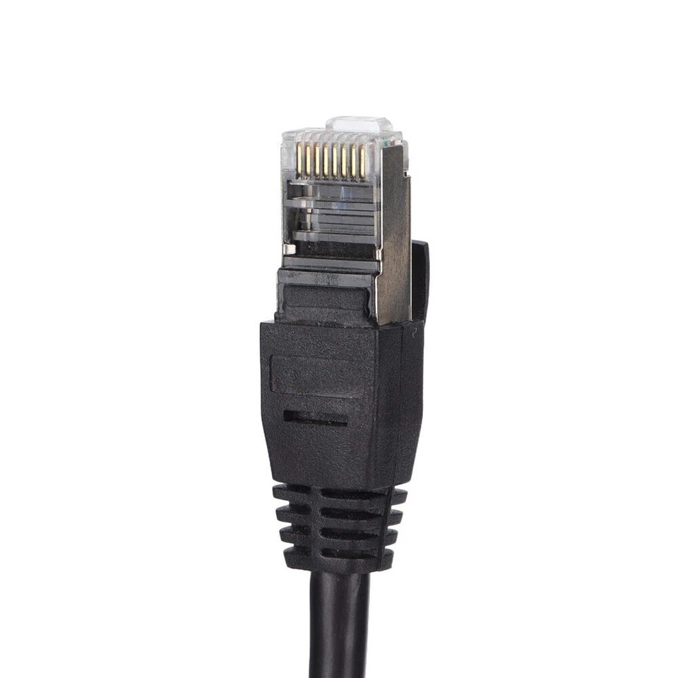 RJ45 Splitter Adapter 1 to 4 Ways Port LAN Ethernet Network Cable Connector Plug - Image 3 of 4