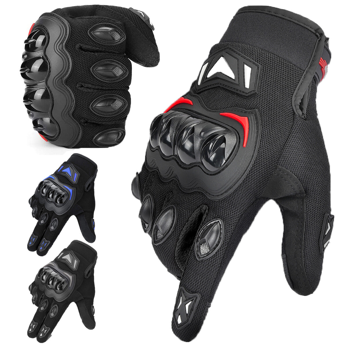 Touchscreen Tactical Motorcycle Gloves for Dirt Bike Motocross ATV UTV Riding-image