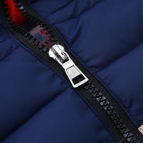 4-8 Years Old Winter Thick Warm Hooded Boys Jacket Zipper Down Birthday Present - Picture 6 of 36